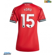 Manchester United Leny Yoro #15 Hjemmedrakt Dame 2025-26 Kortermet